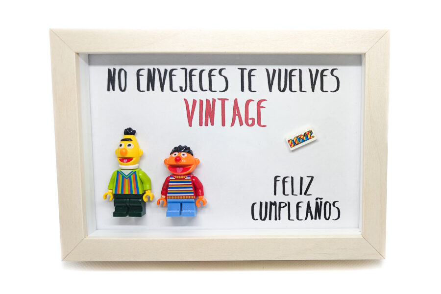 Cuadro Lego Comunión niño - Zap+Zap - Tienda de regalos vintage