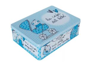 Caja Plana "La caja del bebé niño"