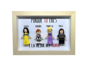 Cuadro Lego "Porque tú eres..." mujer